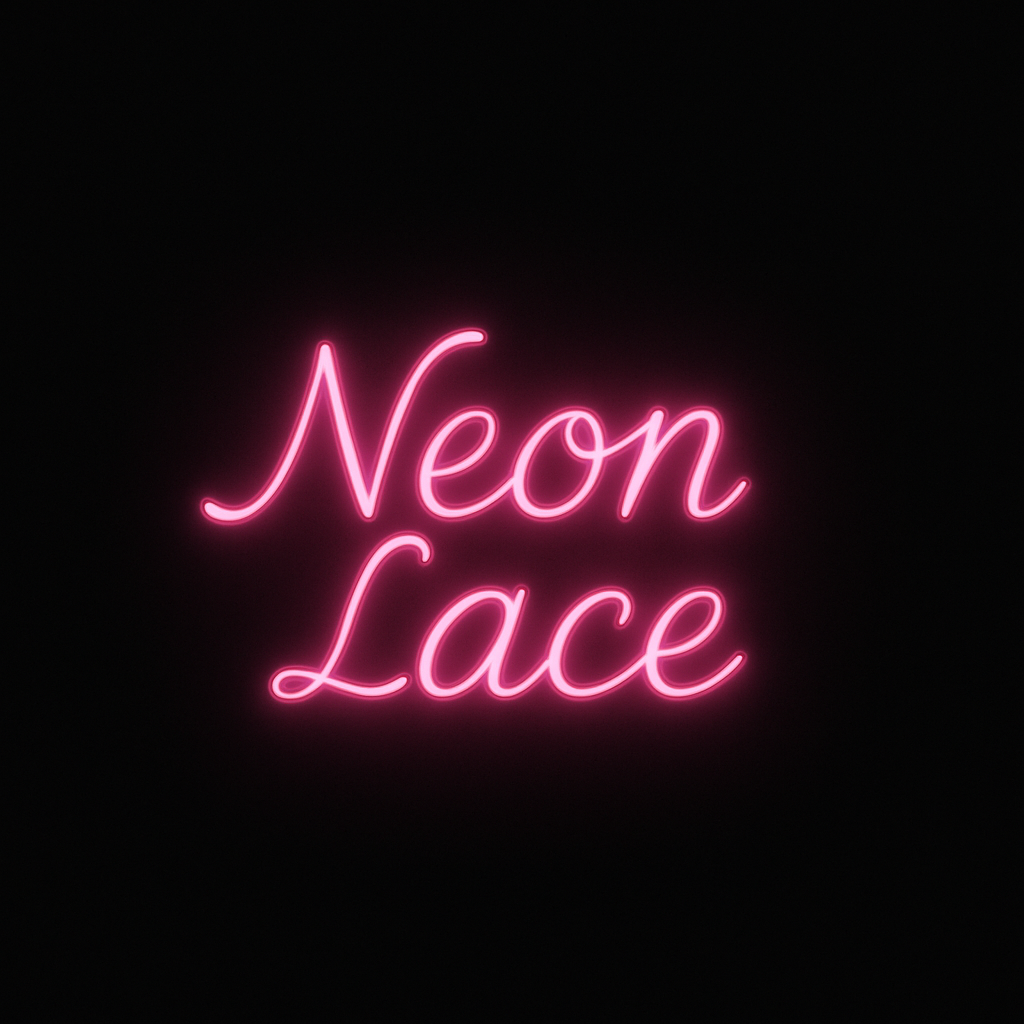 neon lace logo